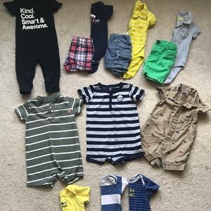 9 month boys summer lot!